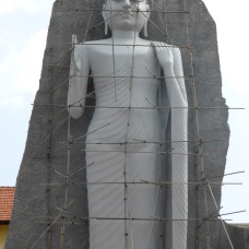 Bouddha géant au temple de Matara au Sri Lanka